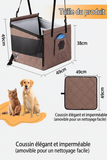 Panier de siège pour voiture pour chien ou chat