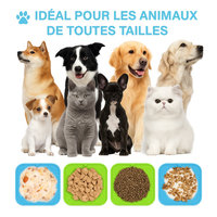 Tapis de léche en silicone pour chien et chat . Assiette anti glouton .