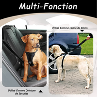 Ceinture de sécurité voiture pour chien